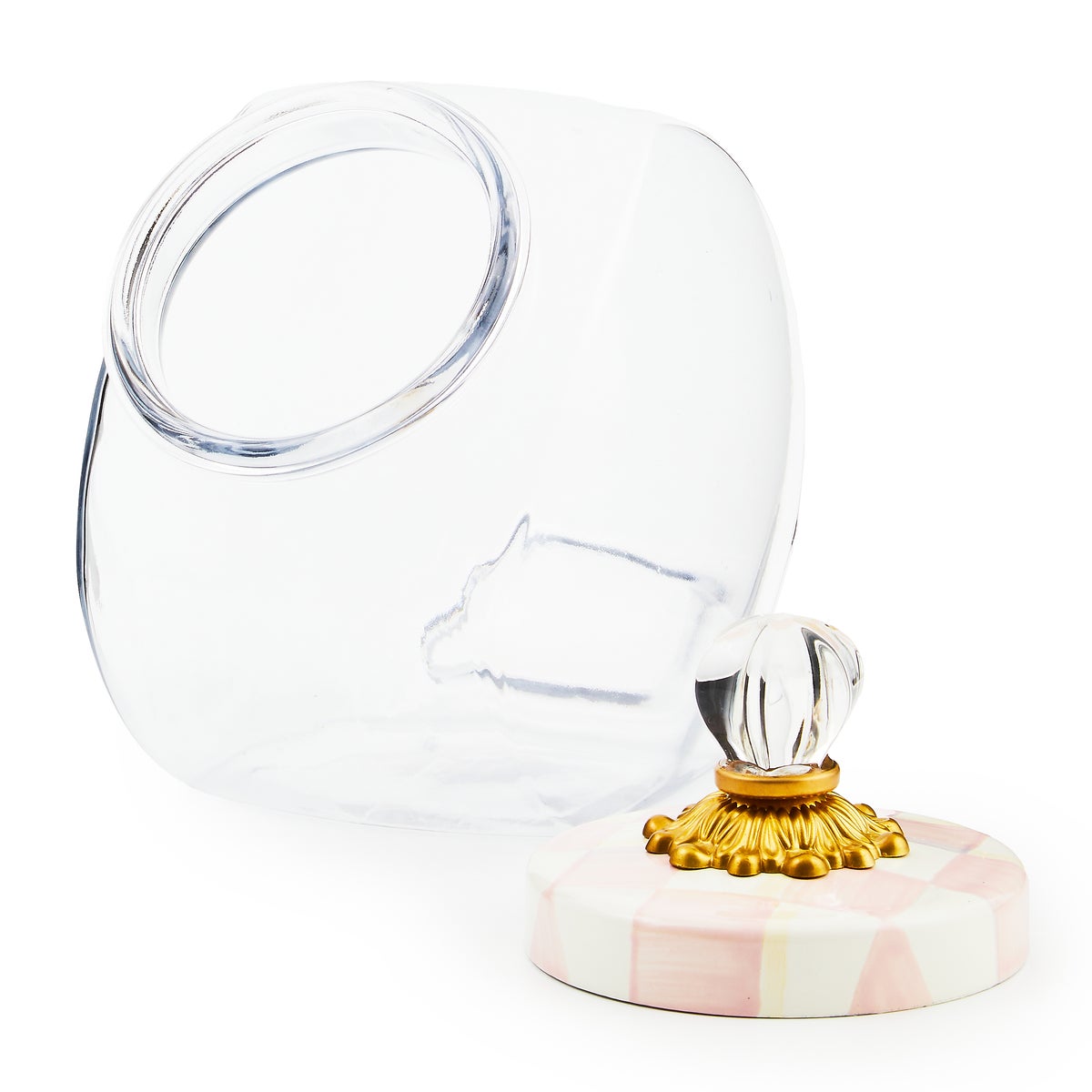 Sweets Jar with Rosy Check Enamel Lid - Image 3