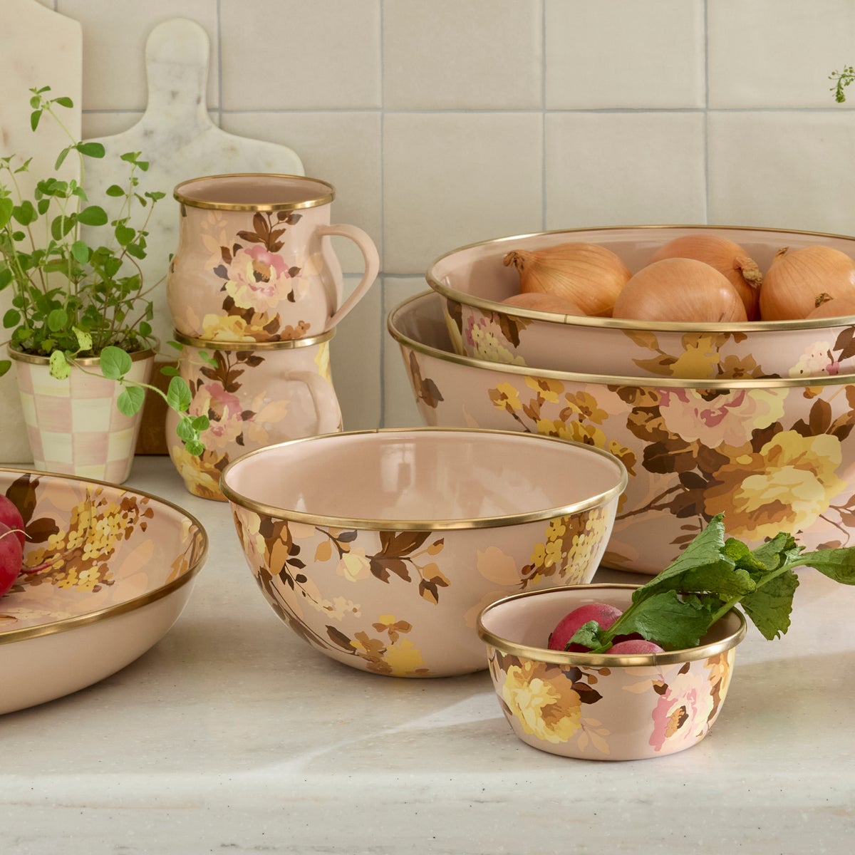 Wild Rose Mauve Small Everyday Bowl - Image 2