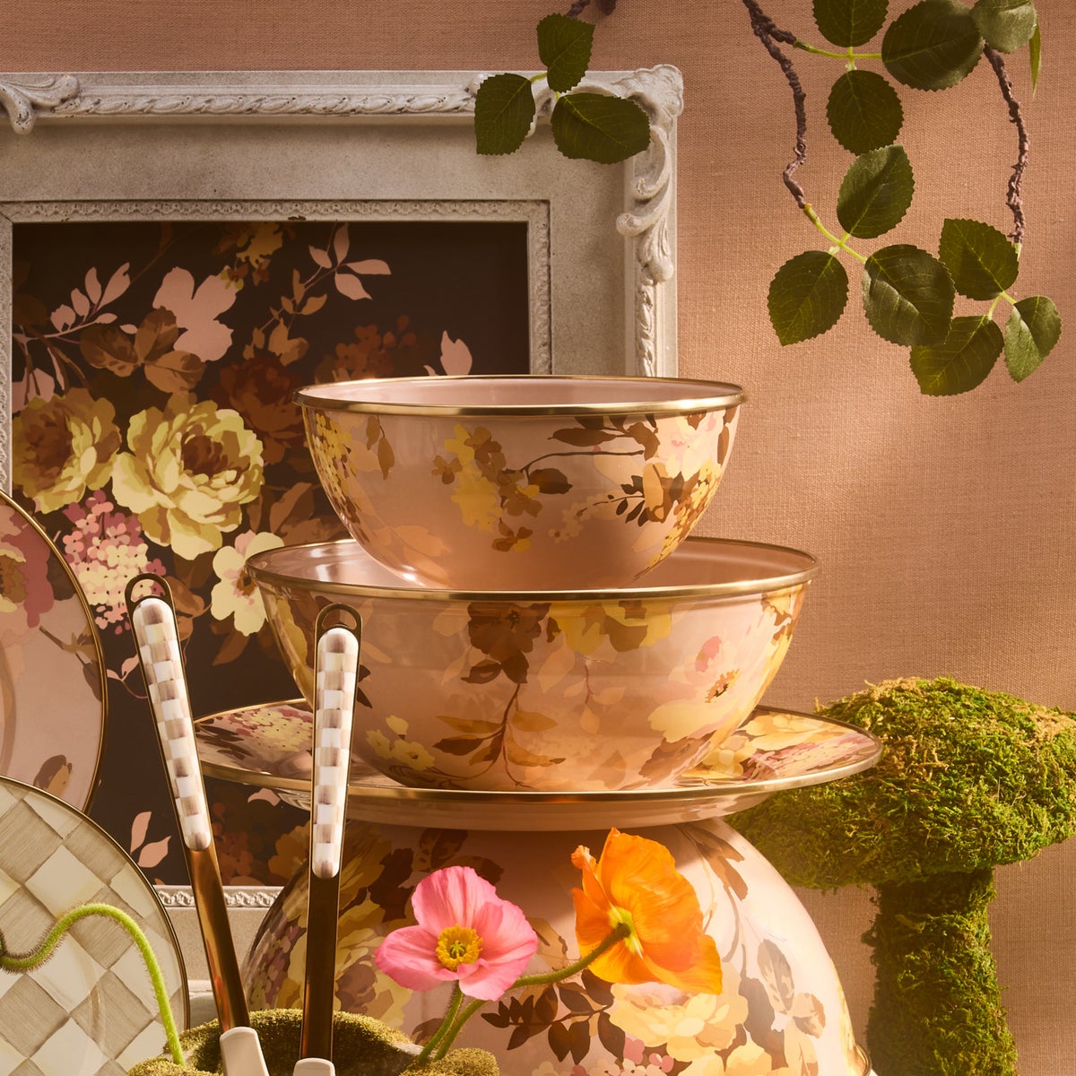 Wild Rose Mauve Small Everyday Bowl - Image 4