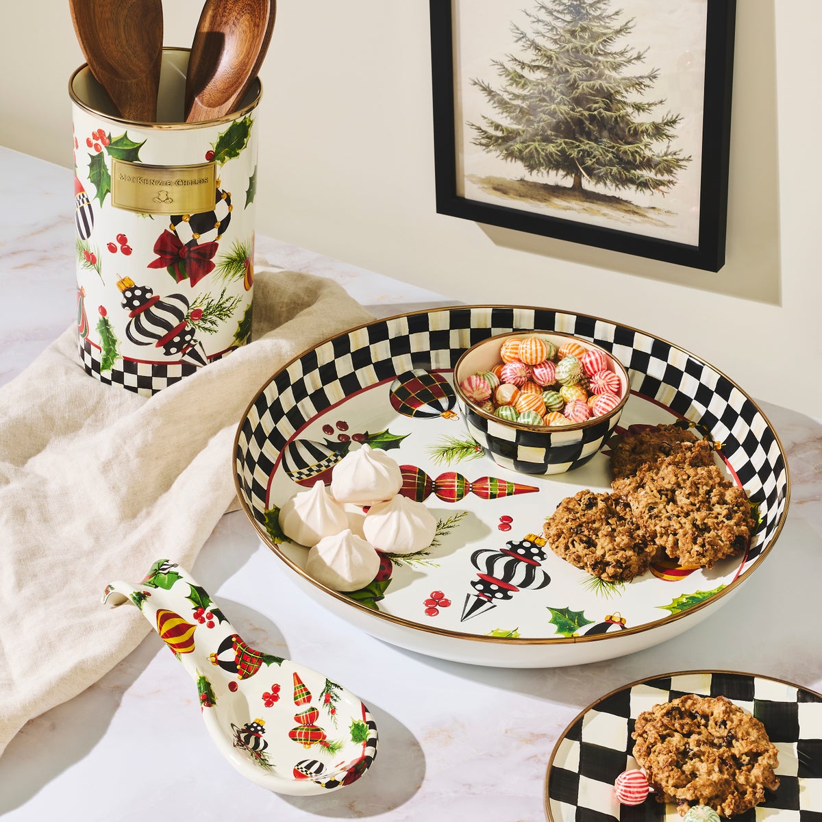 Deck the Halls Spoon Rest - Image 2