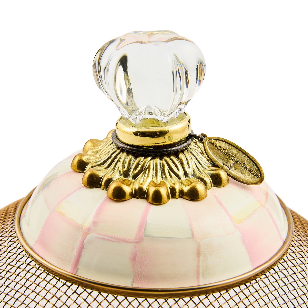Rosy Check Small Mesh Dome - Image 2
