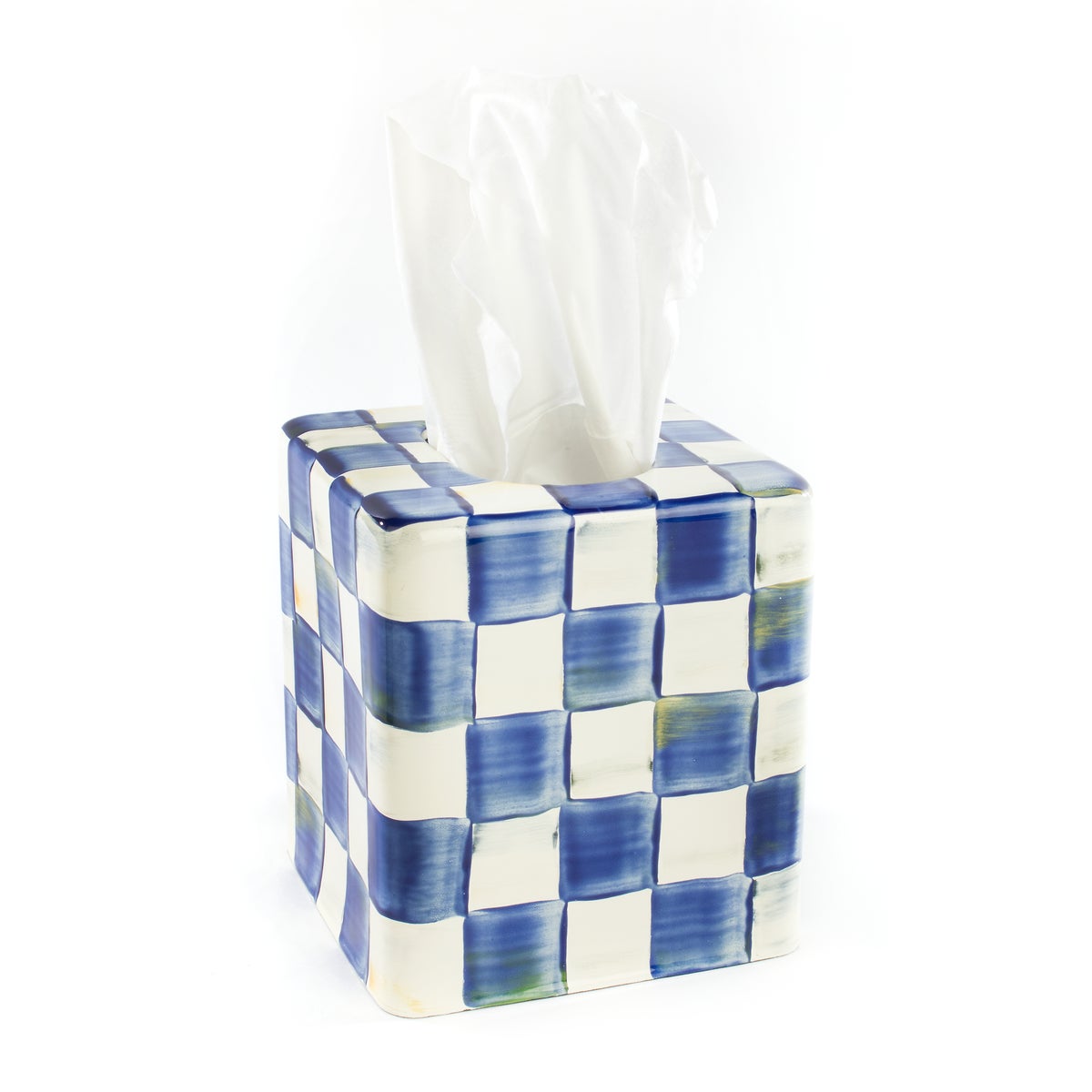 Royal Check Boutique Tissue Box Cover - Image 2