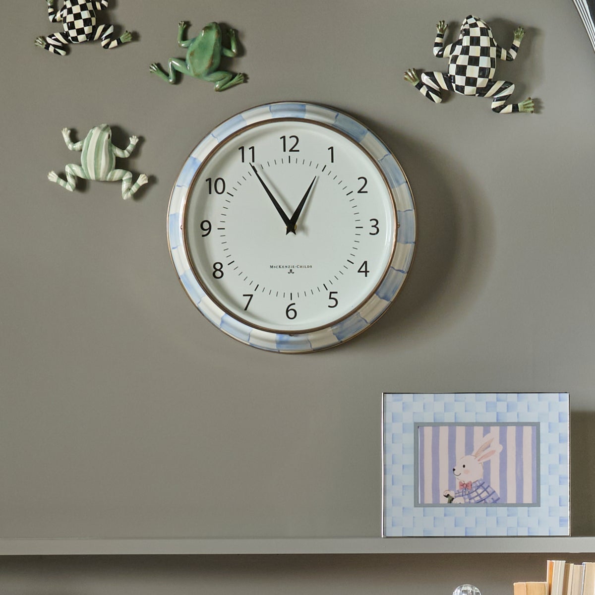 Sky Check School Wall Clock - Image 4