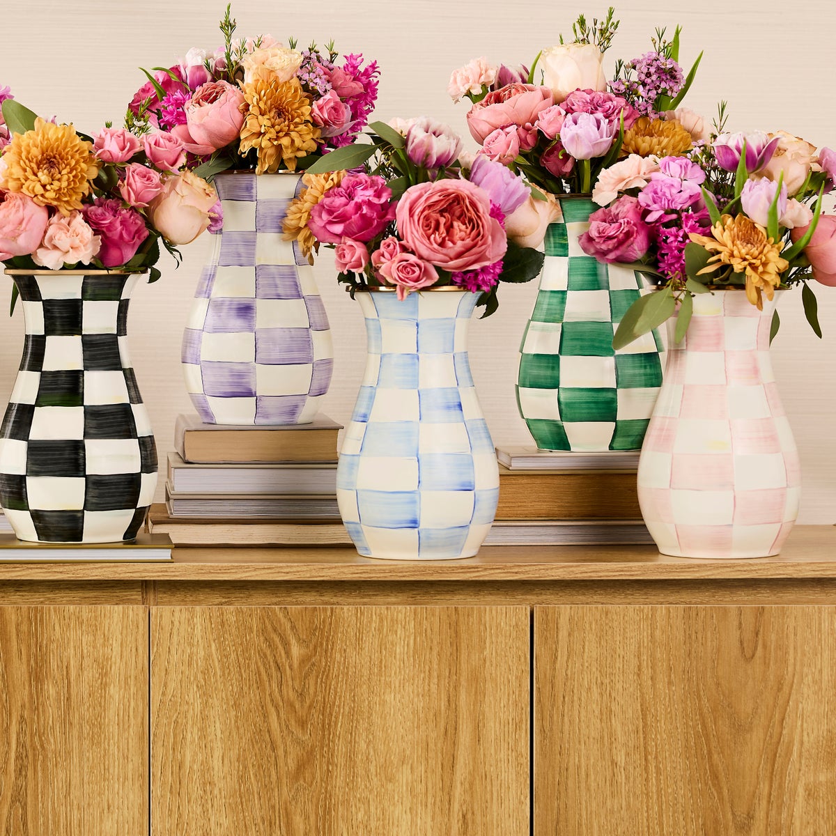 Sky Check Tall Vase - Image 6