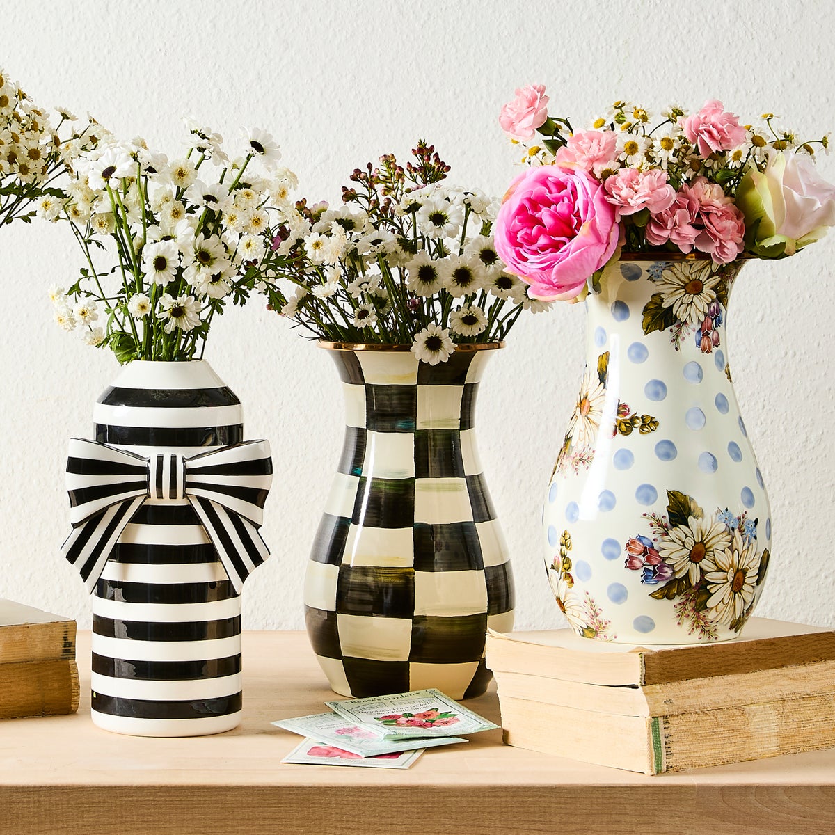 Courtly Check Tall Vase - Image 3